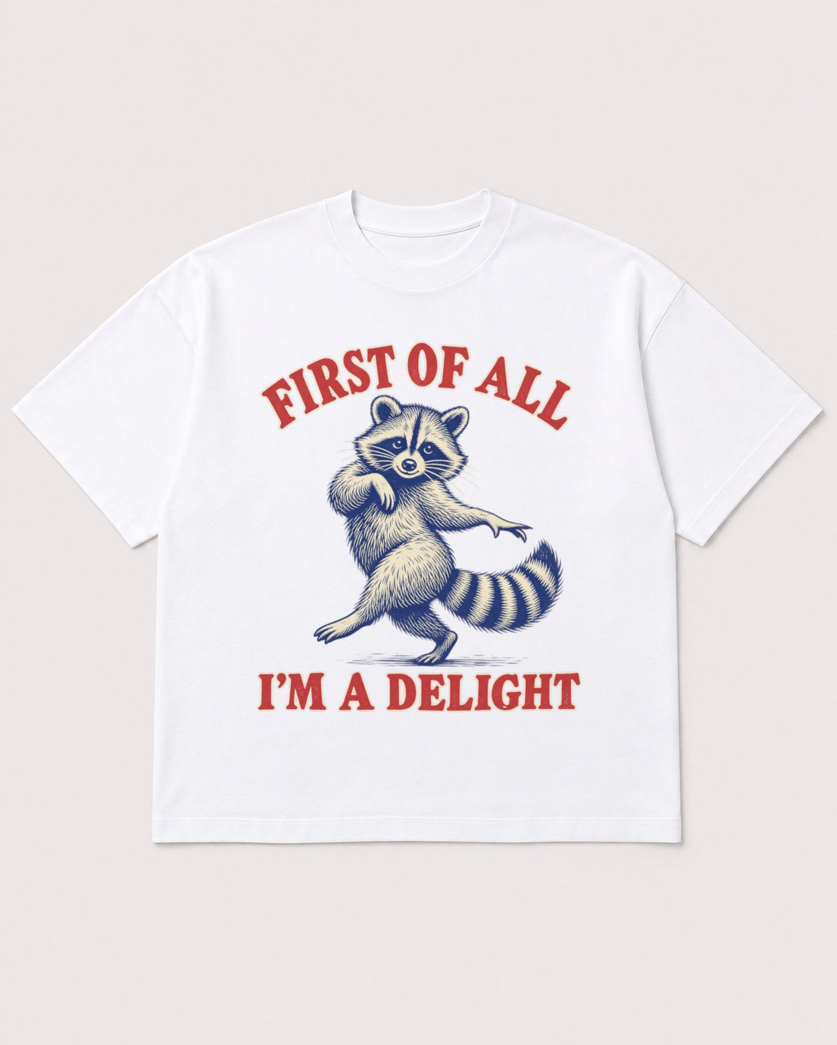 Mockup Boxy Heavyweight Tee White product