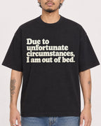 Mockup Boxy Heavyweight Tee Black male close-up 42