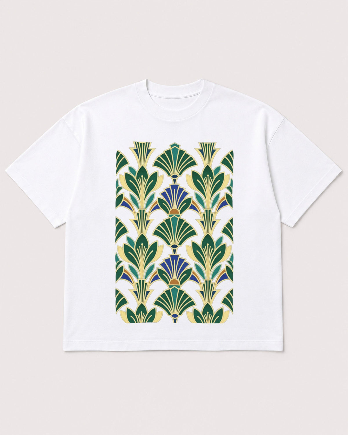 Mockup Boxy Heavyweight Tee White product