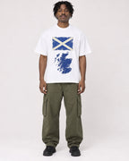 Mockup Boxy Heavyweight Tee White male full-body 04