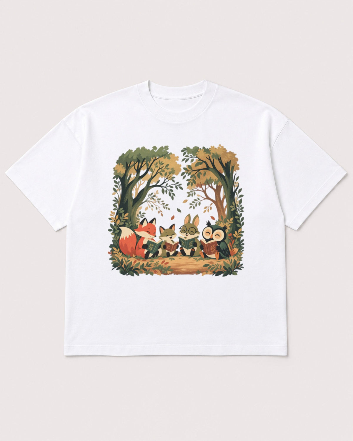 Mockup Boxy Heavyweight Tee White product