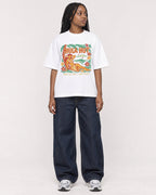 Mockup Boxy Heavyweight Tee White female full-body 04