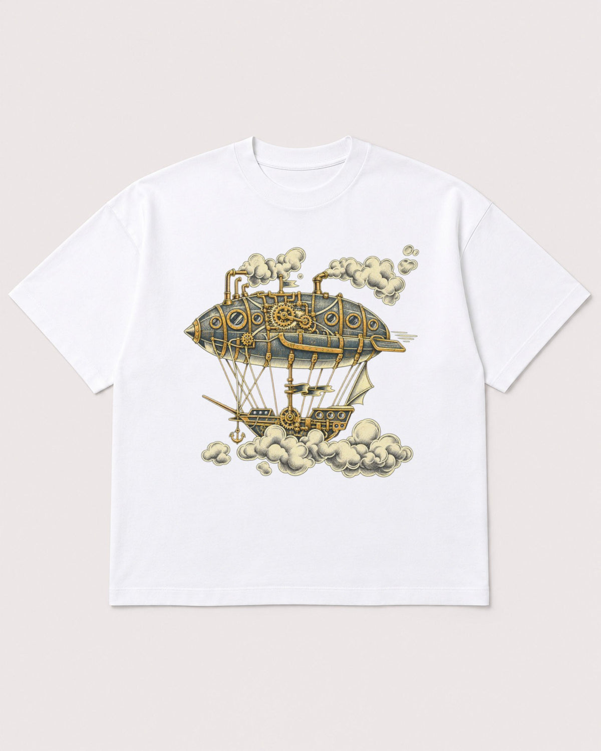 Mockup Boxy Heavyweight Tee White product