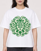 Mockup Boxy Heavyweight Tee White female close-up 03