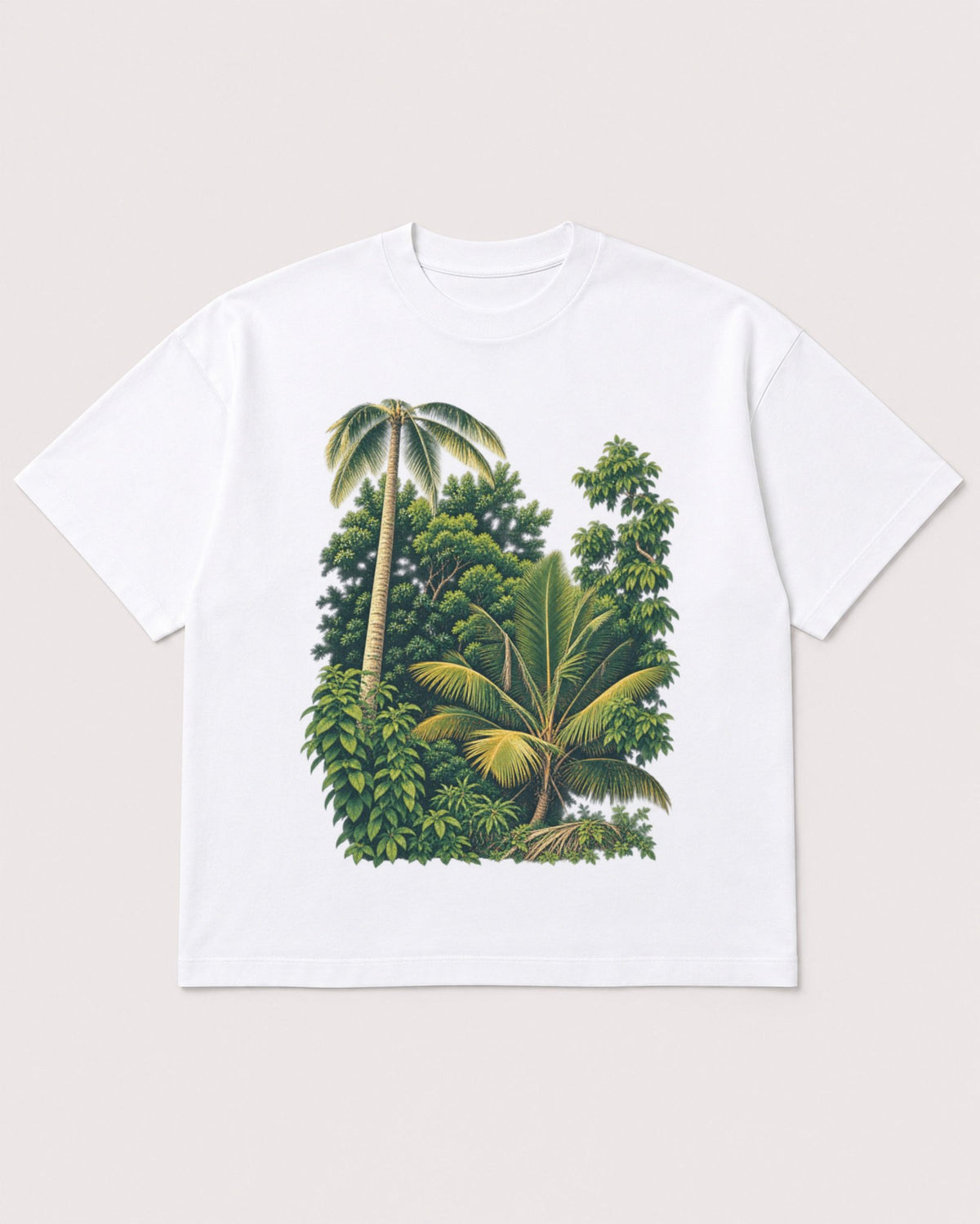 Mockup Boxy Heavyweight Tee White product