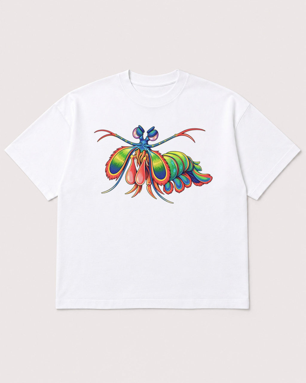Mockup Boxy Heavyweight Tee White product