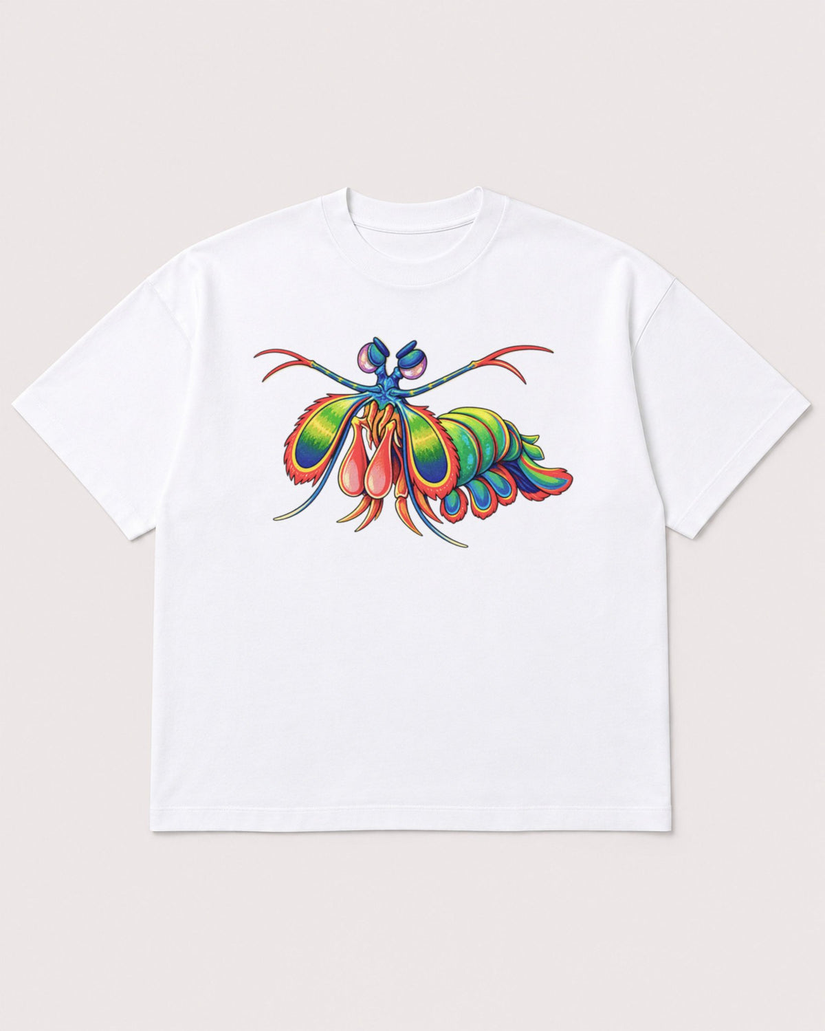 Mockup Boxy Heavyweight Tee White product
