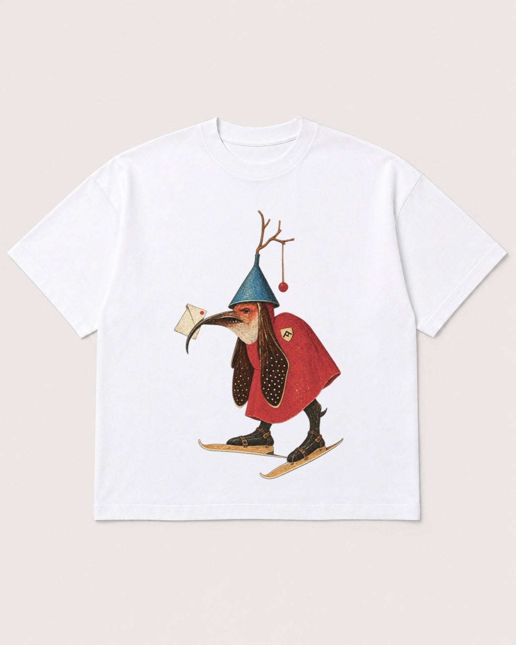 Mockup Boxy Heavyweight Tee White product