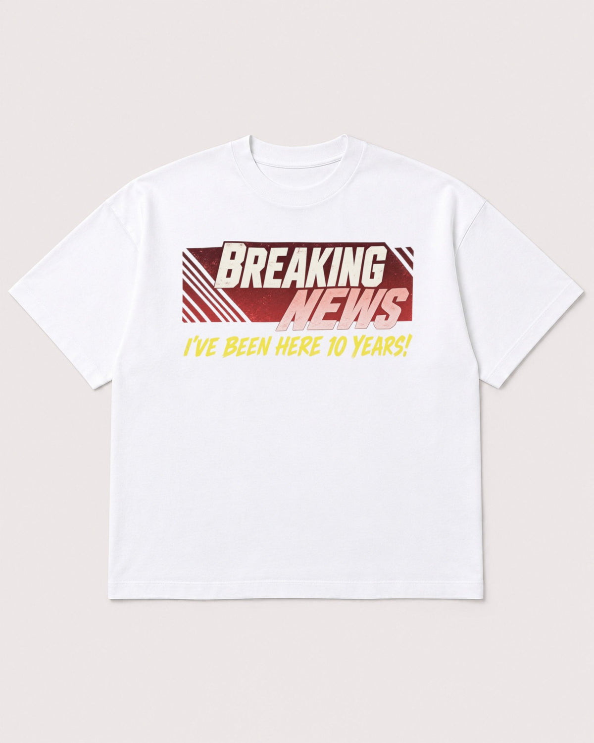 Mockup Boxy Heavyweight Tee White product