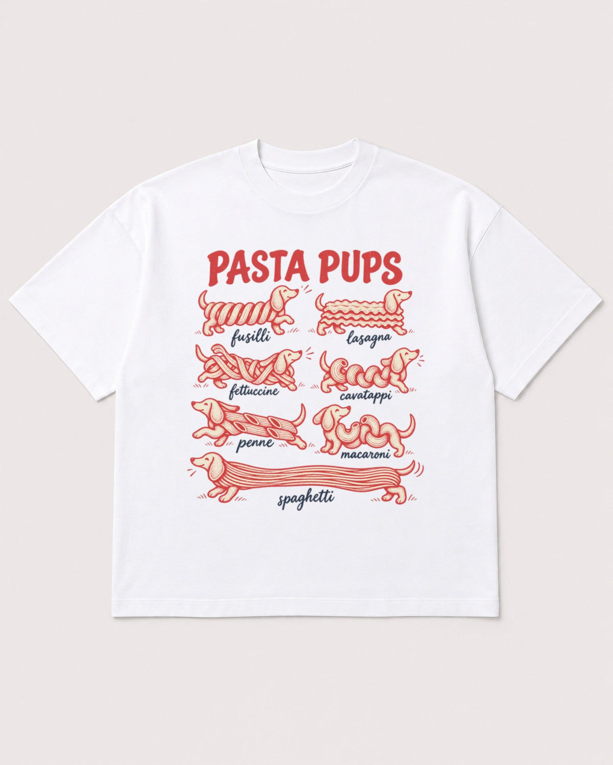 Mockup Boxy Heavyweight Tee White product