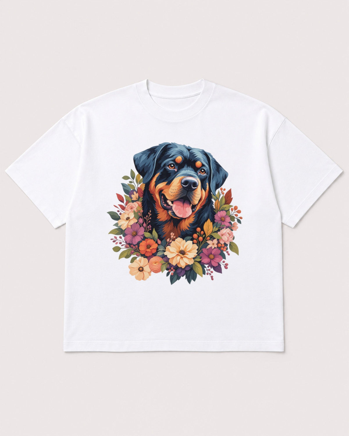 Mockup Boxy Heavyweight Tee White product