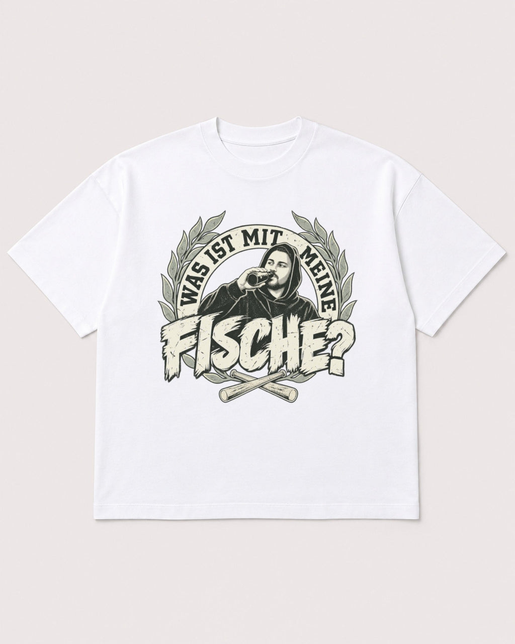 Mockup Boxy Heavyweight Tee White product