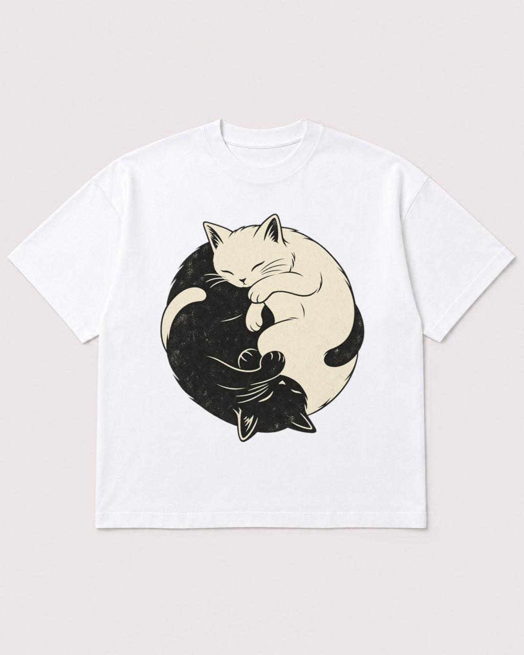 Mockup Boxy Heavyweight Tee White product