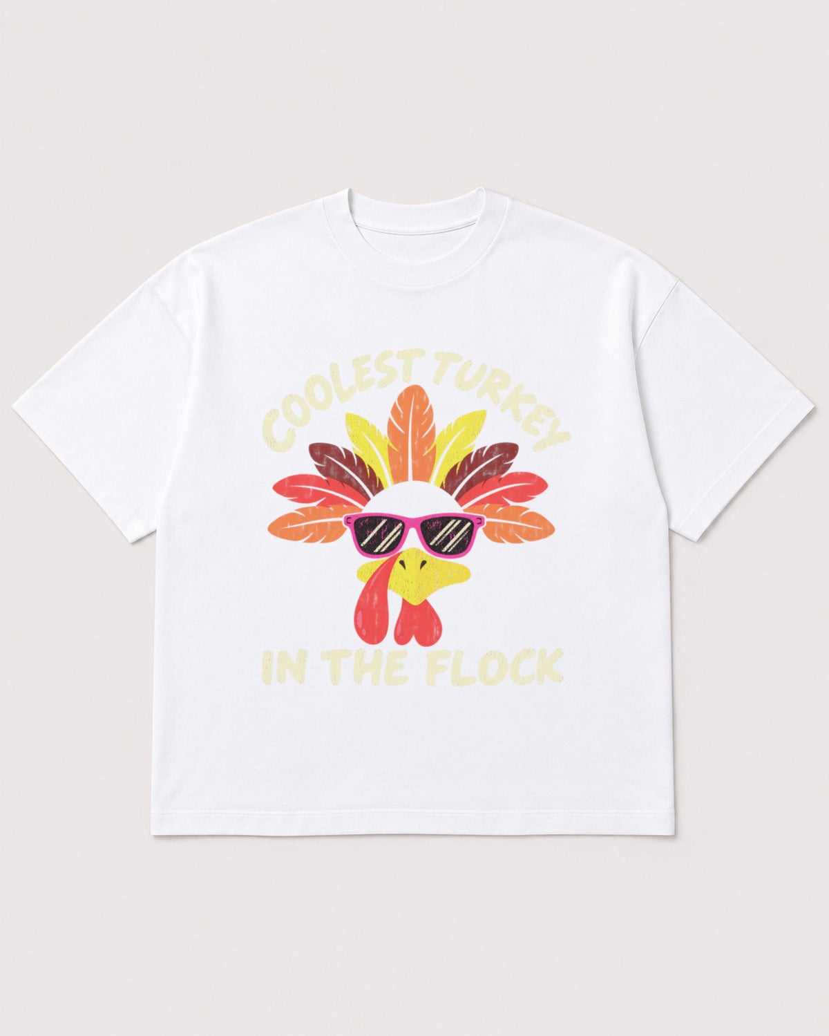 Mockup Boxy Heavyweight Tee White product