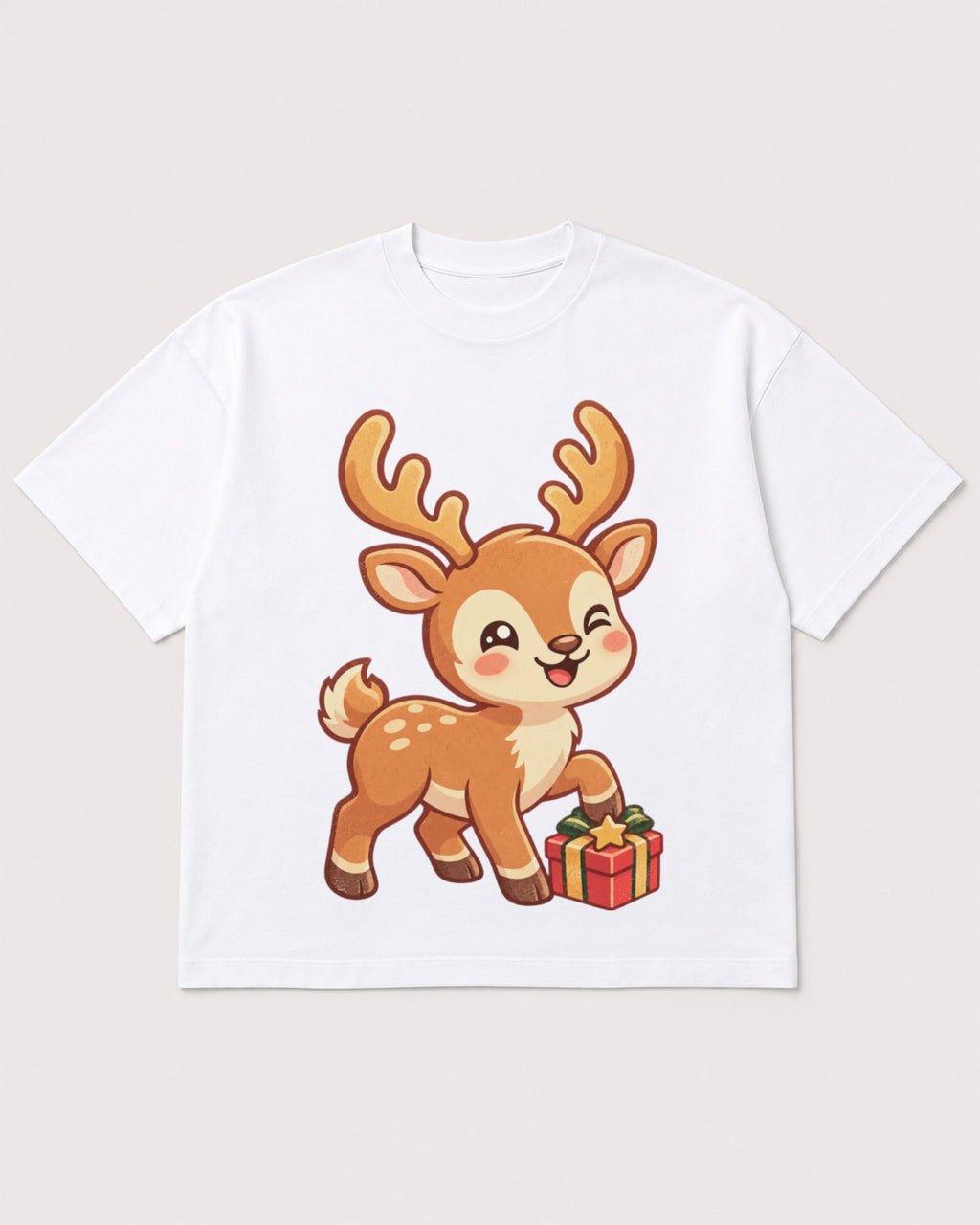 Mockup Boxy Heavyweight Tee White product