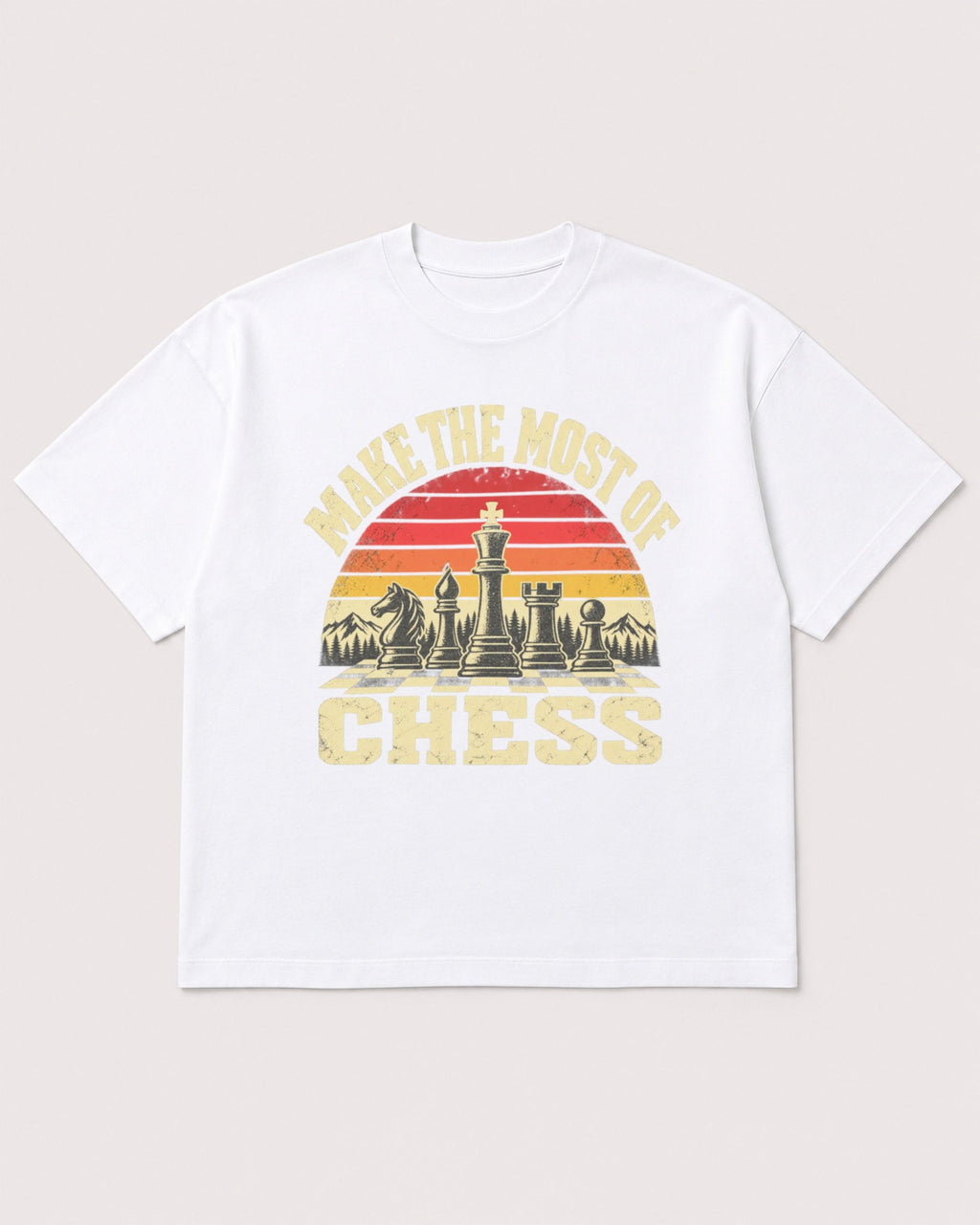 Mockup Boxy Heavyweight Tee White product