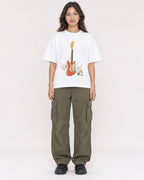 Mockup Boxy Heavyweight Tee White female full-body 02