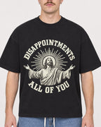 Mockup Boxy Heavyweight Tee Black male close-up 39