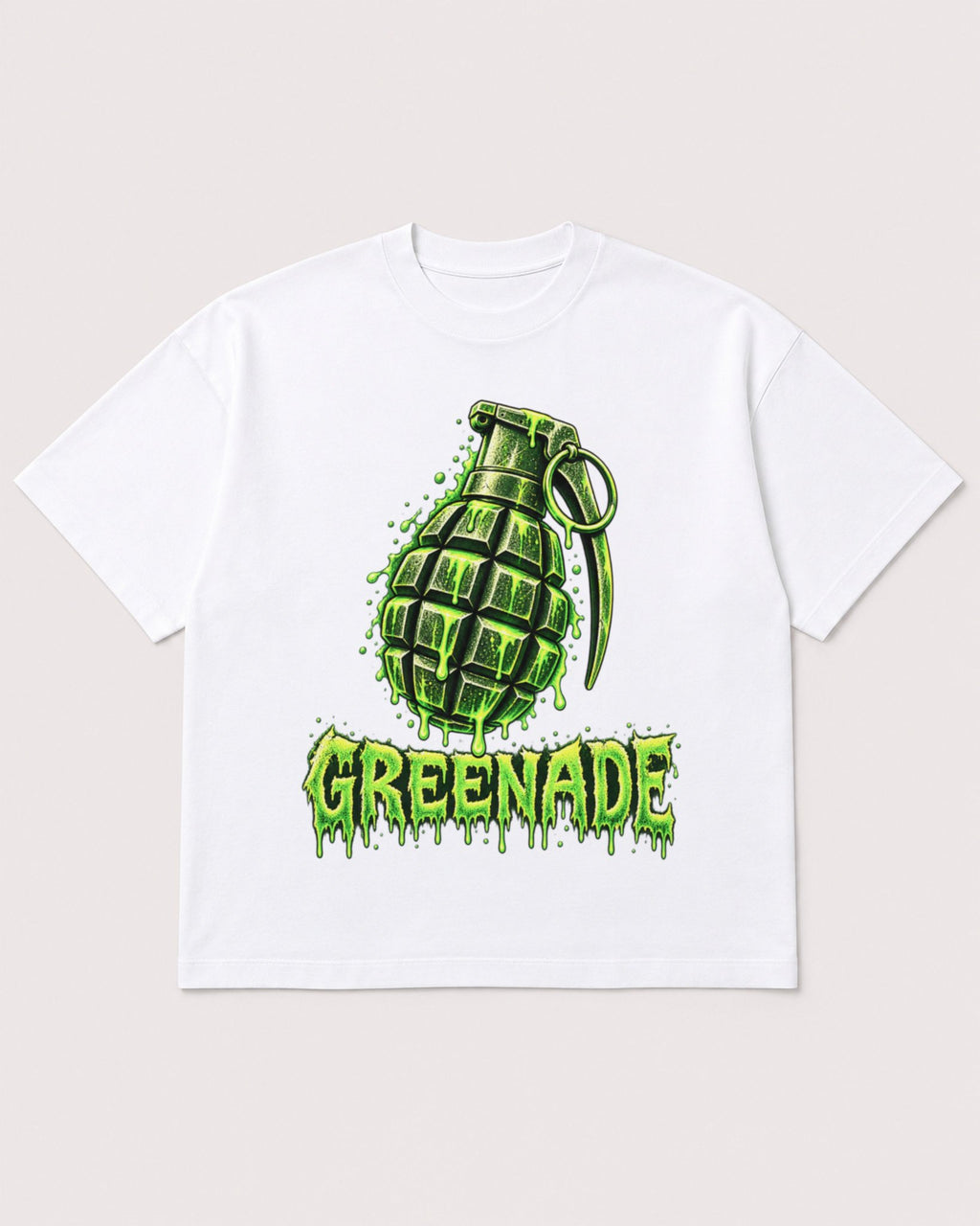 Mockup Boxy Heavyweight Tee White product