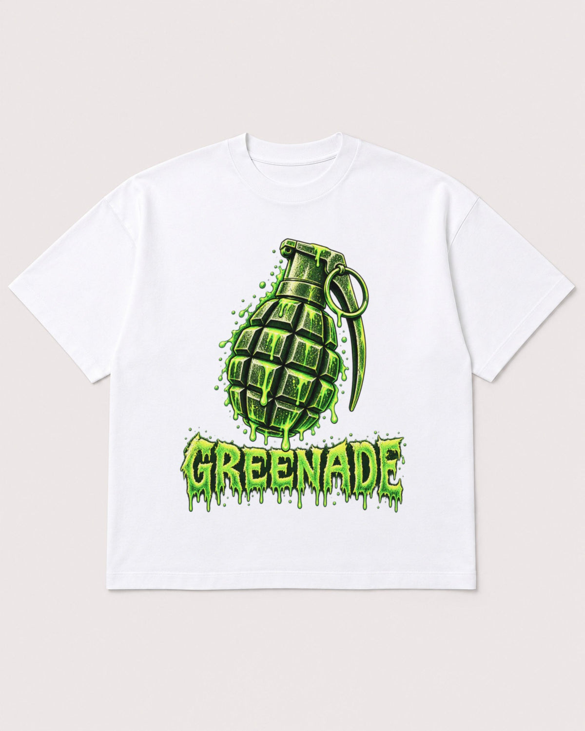 Mockup Boxy Heavyweight Tee White product