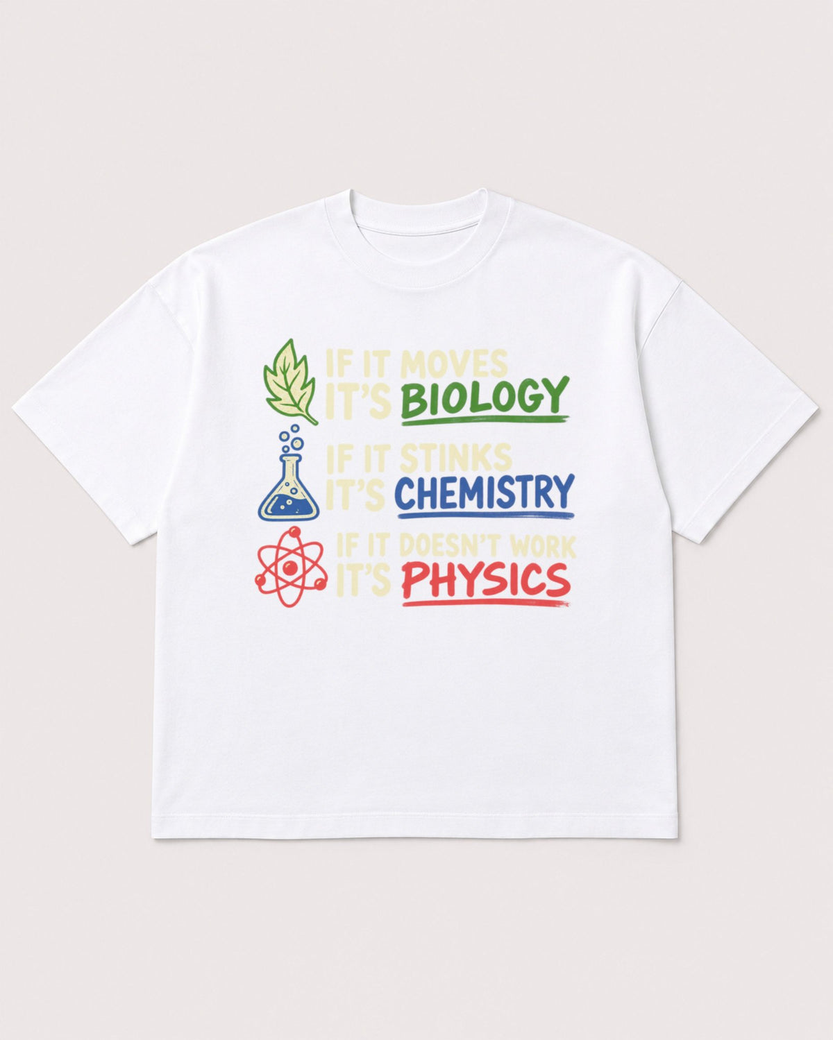 Mockup Boxy Heavyweight Tee White product