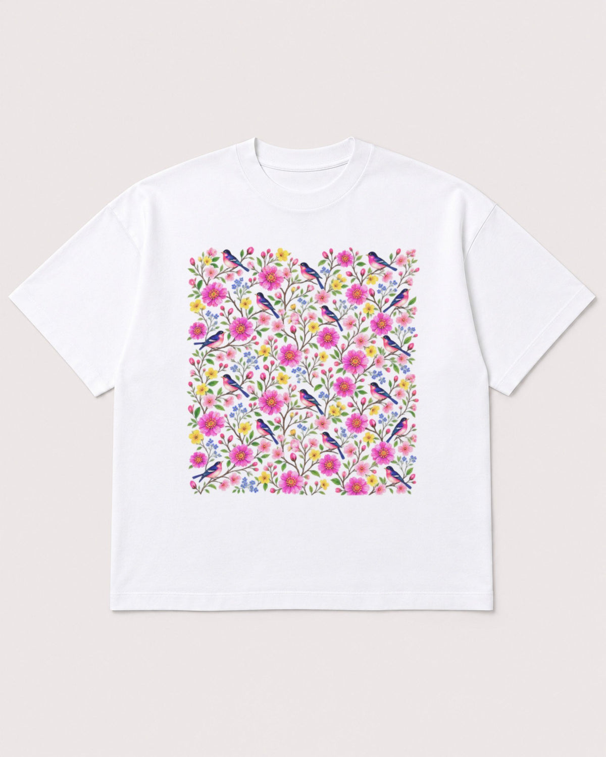 Mockup Boxy Heavyweight Tee White product