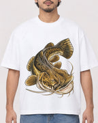 Mockup Boxy Heavyweight Tee White male close-up 02