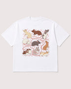 Mockup Boxy Heavyweight Tee White product