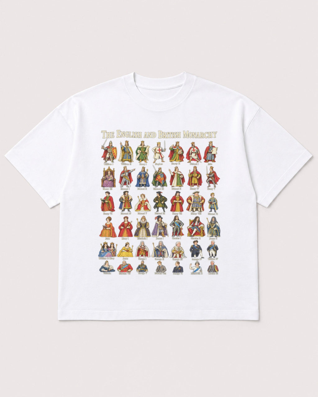Mockup Boxy Heavyweight Tee White product