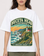 Mockup Boxy Heavyweight Tee White female close-up 02