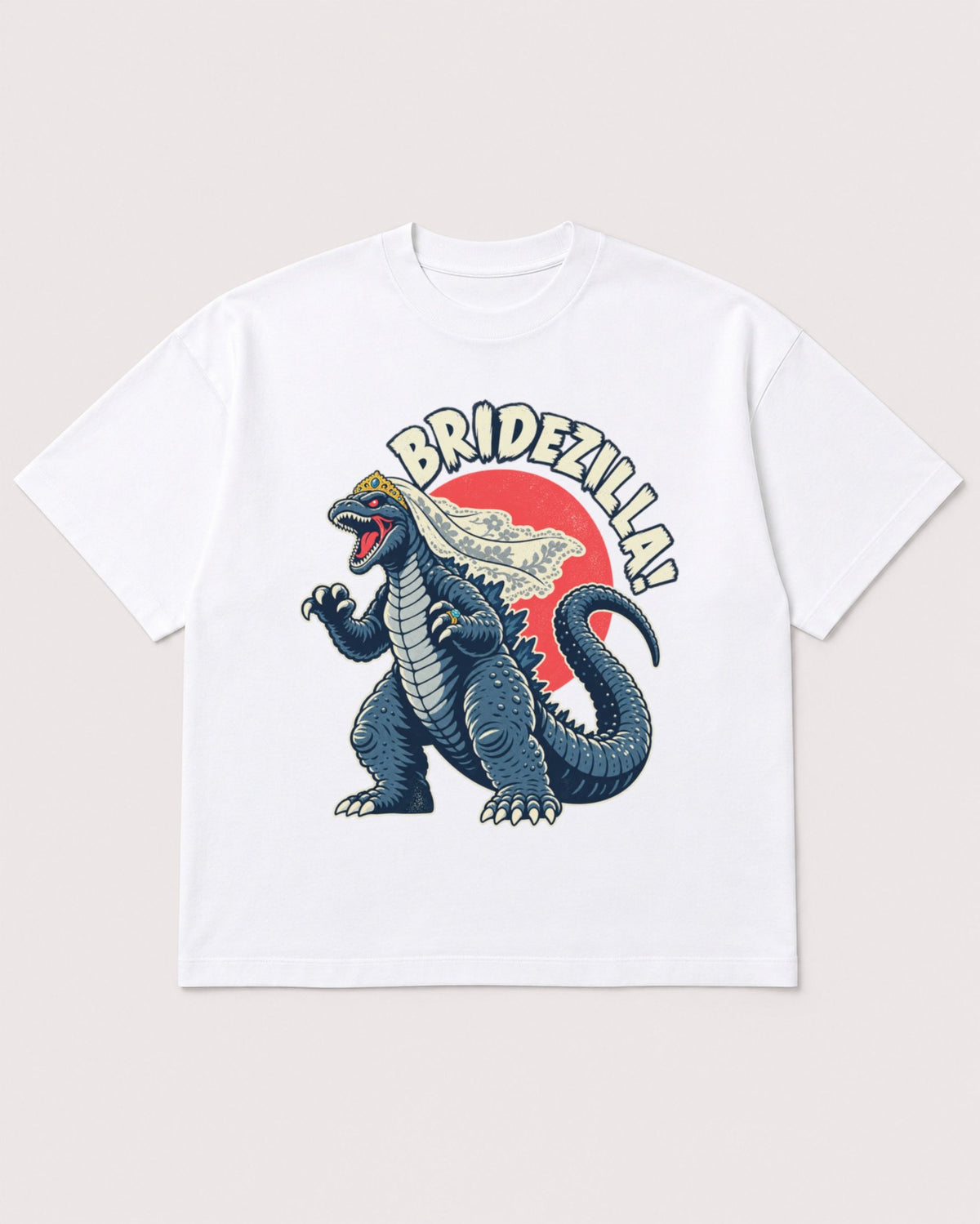 Mockup Boxy Heavyweight Tee White product