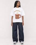 Mockup Boxy Heavyweight Tee White female full-body 04