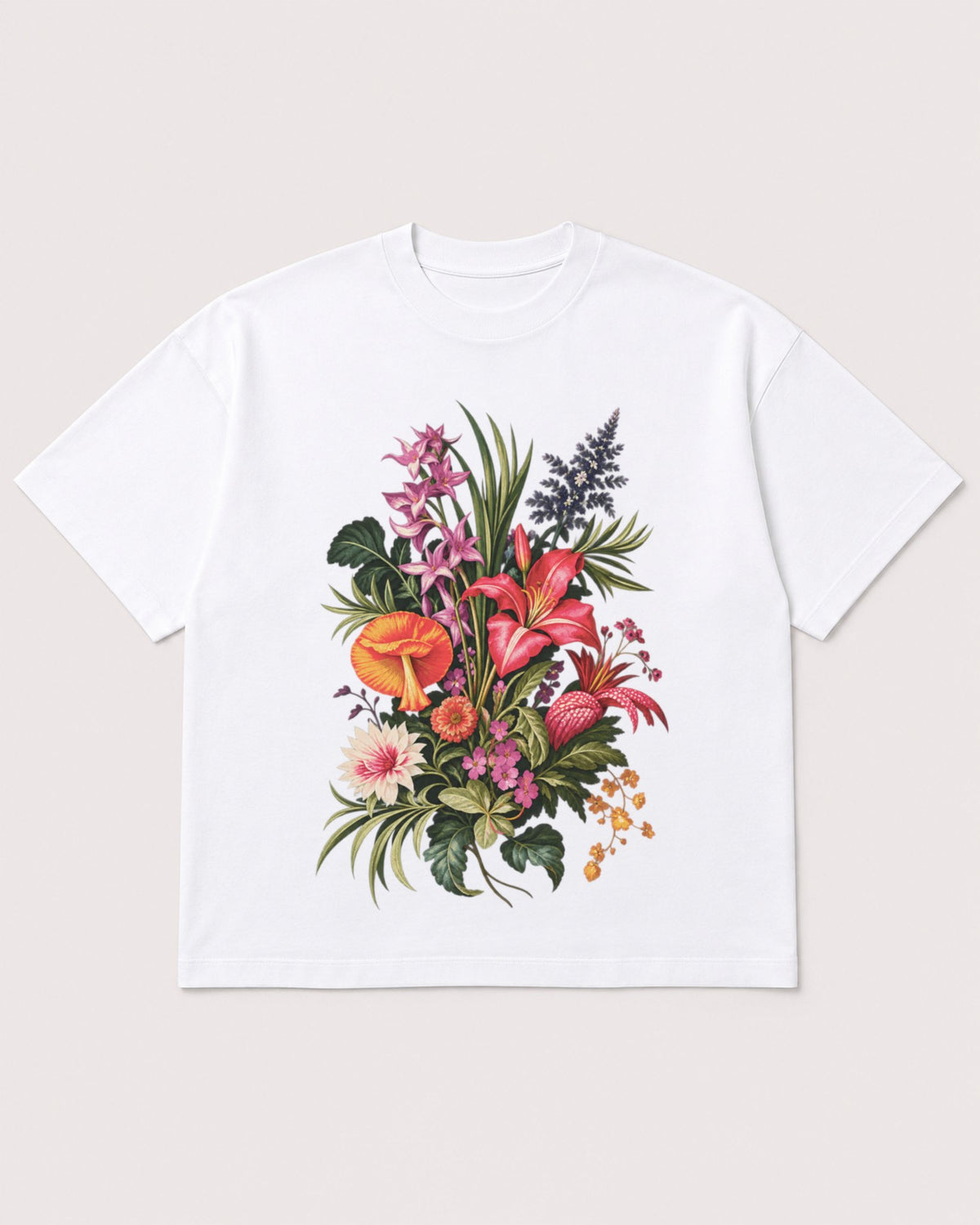 Mockup Boxy Heavyweight Tee White product