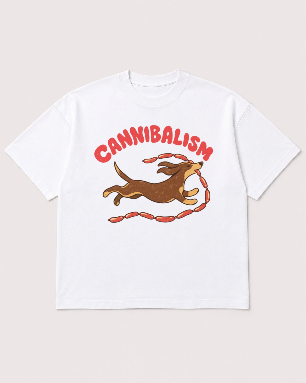 Mockup Boxy Heavyweight Tee White product