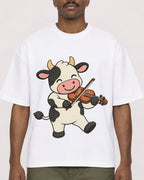 Mockup Boxy Heavyweight Tee White male close-up 44