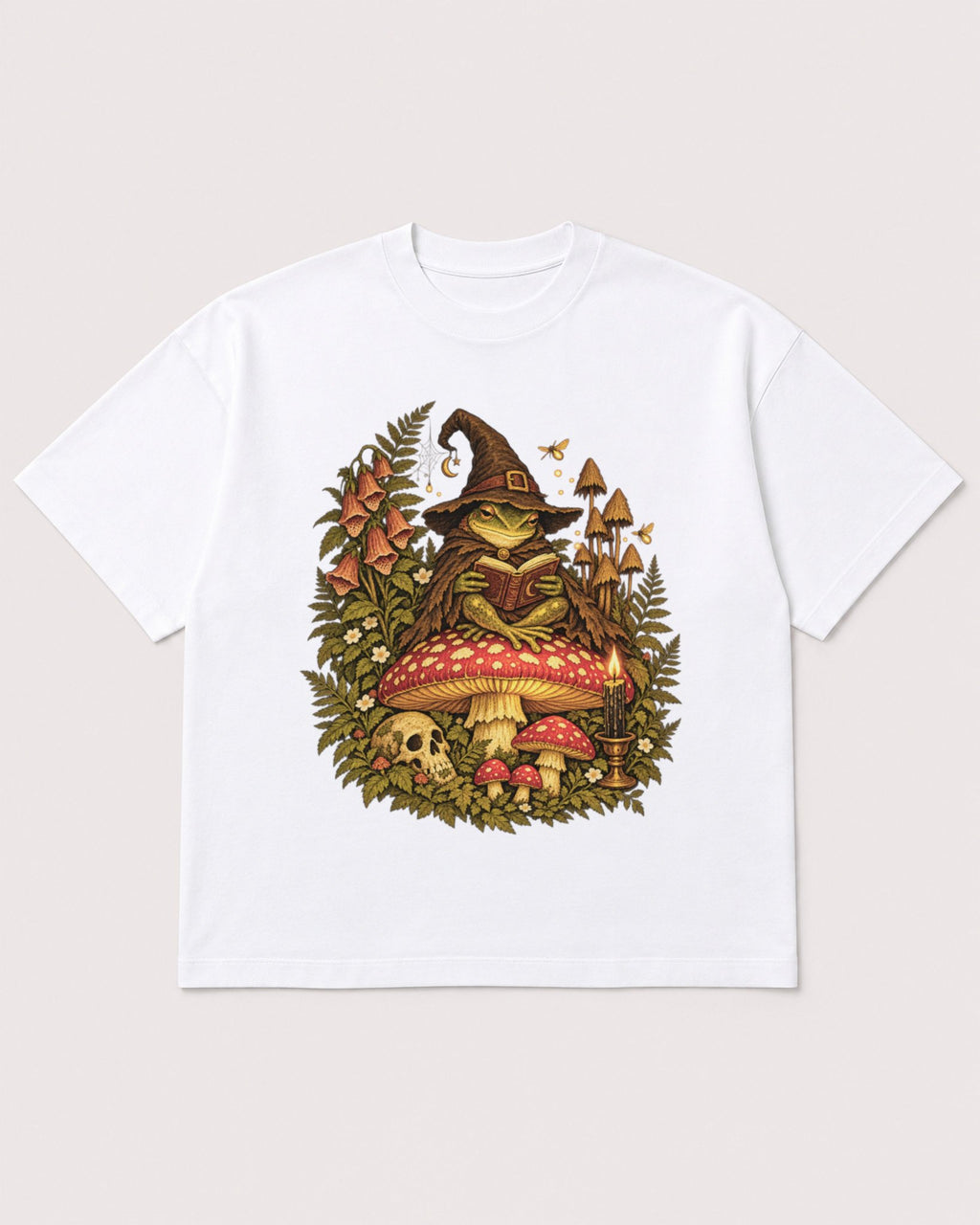 Mockup Boxy Heavyweight Tee White product