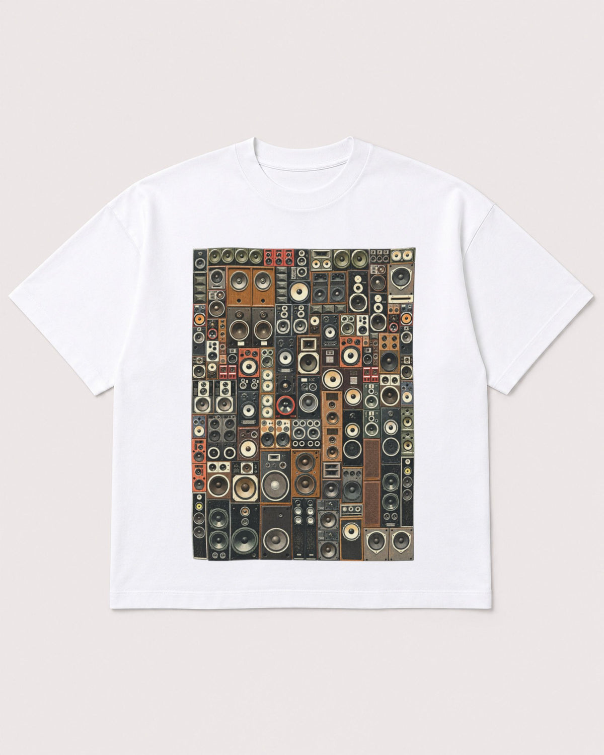 Mockup Boxy Heavyweight Tee White product