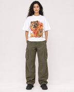 Mockup Boxy Heavyweight Tee White female full-body 07