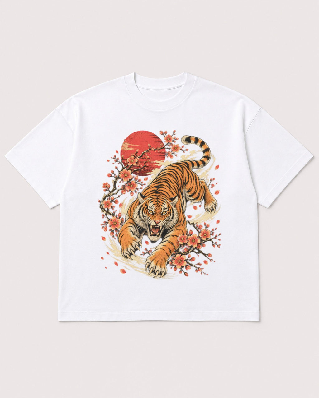 Mockup Boxy Heavyweight Tee White product