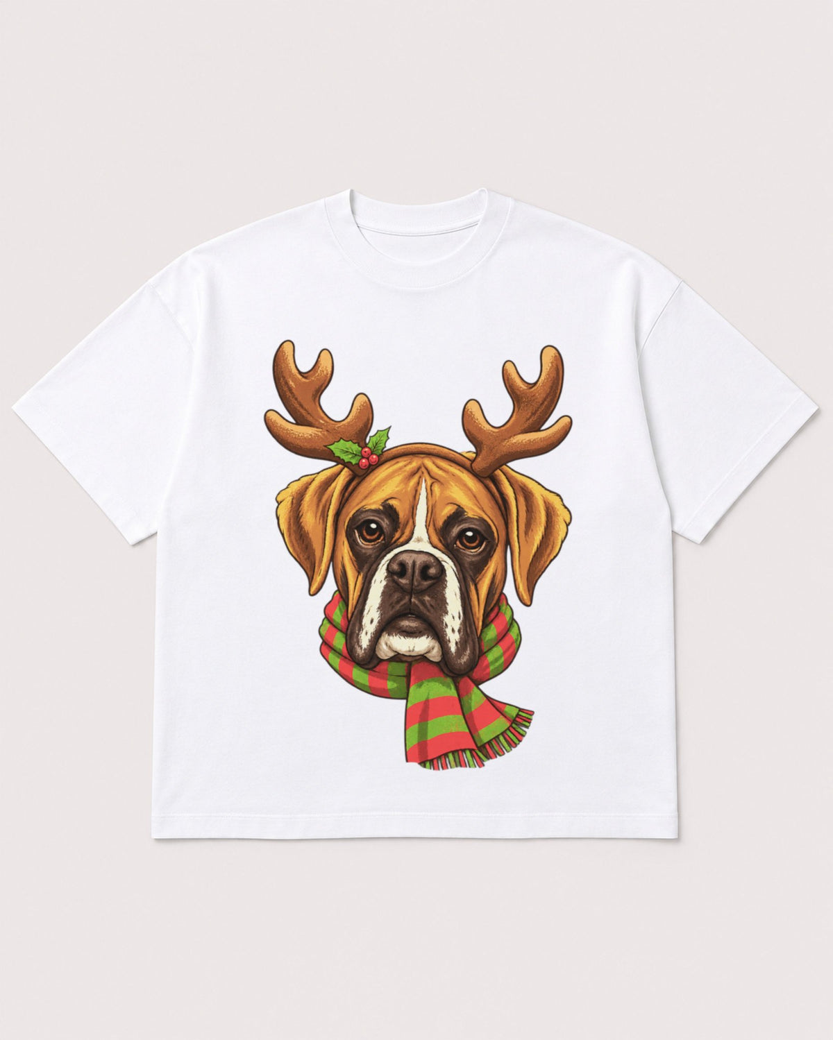 Mockup Boxy Heavyweight Tee White product