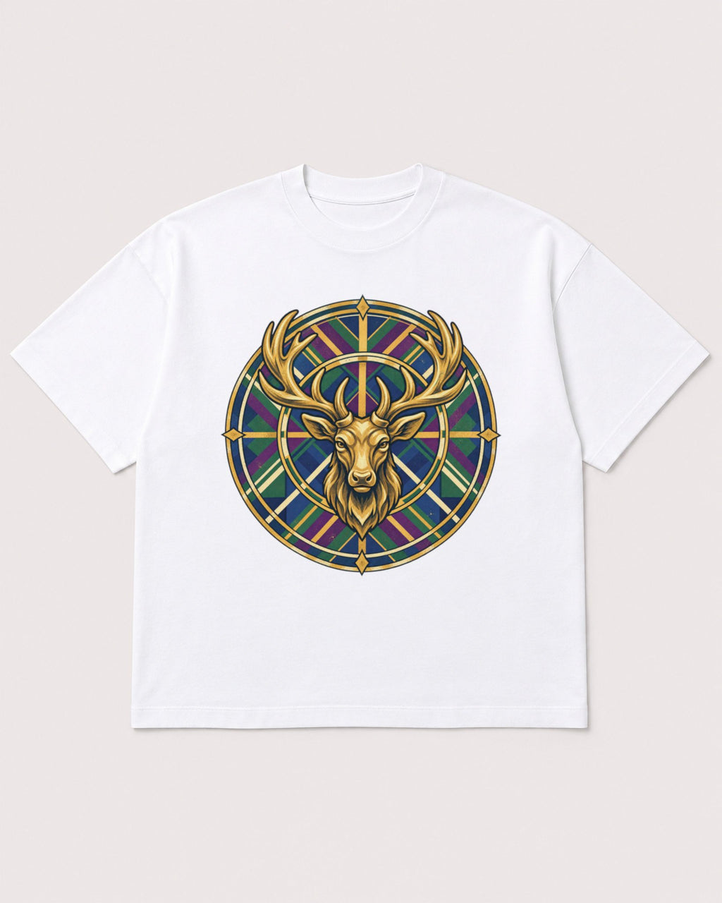 Mockup Boxy Heavyweight Tee White product