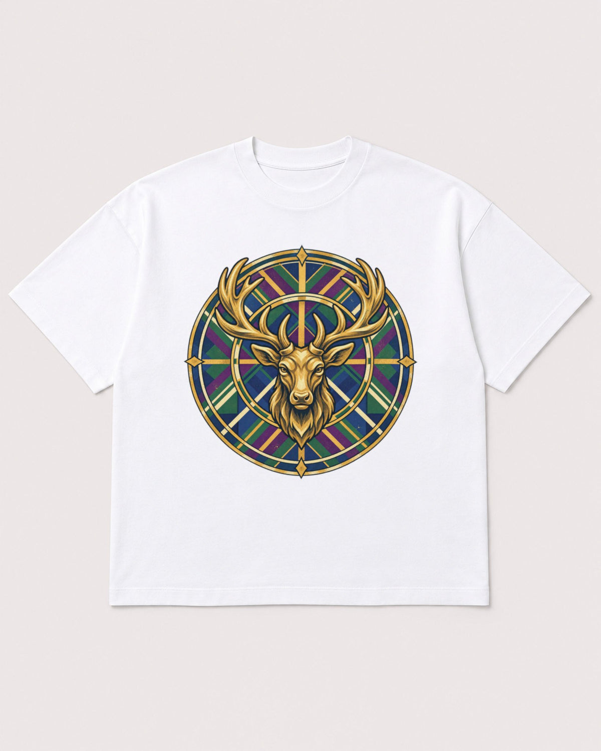Mockup Boxy Heavyweight Tee White product