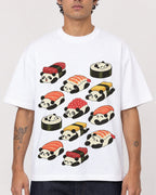 Mockup Boxy Heavyweight Tee White male close-up 06