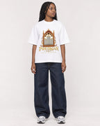 Mockup Boxy Heavyweight Tee White female full-body 04