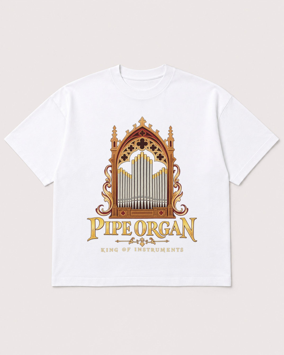 Mockup Boxy Heavyweight Tee White product
