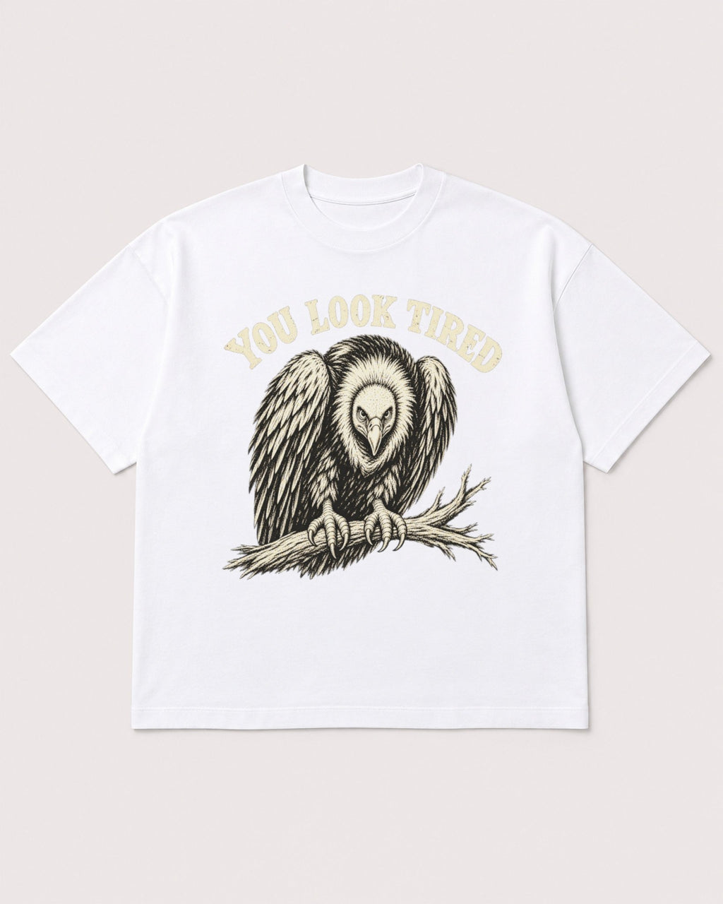 Mockup Boxy Heavyweight Tee White product