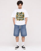 Mockup Boxy Heavyweight Tee White male full-body 03