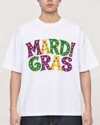 Mockup Boxy Heavyweight Tee White male close-up 01