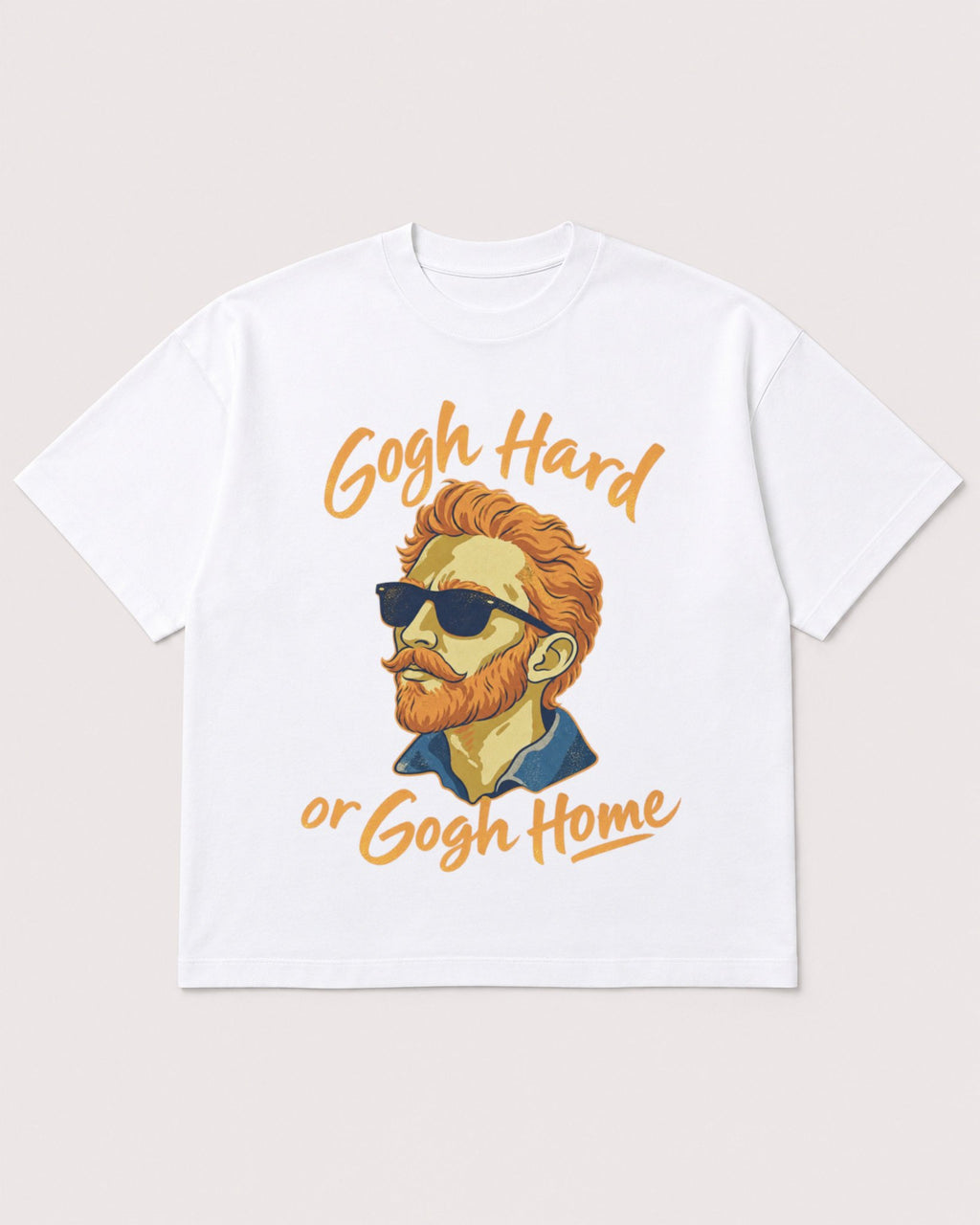 Mockup Boxy Heavyweight Tee White product