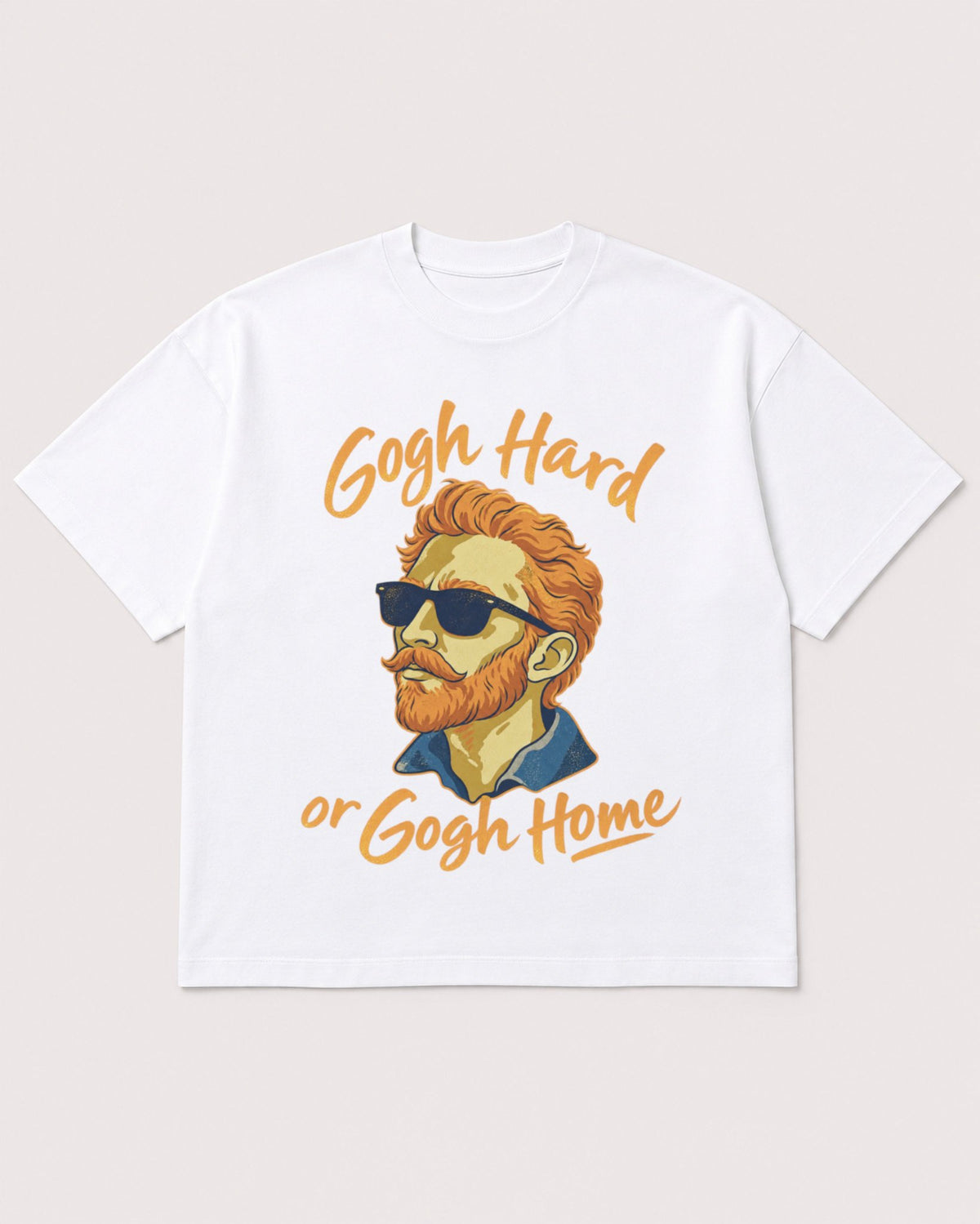 Mockup Boxy Heavyweight Tee White product